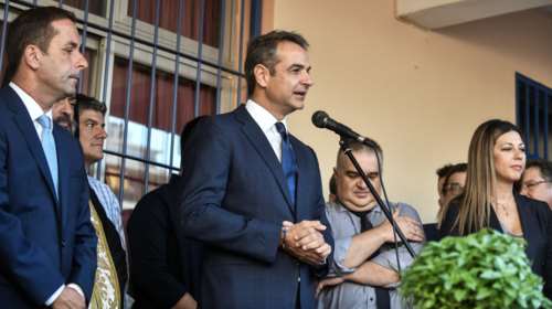 Μητσοτάκης: Θα είμαστε στο πλευρό μαθητών και εκπαιδευτικών