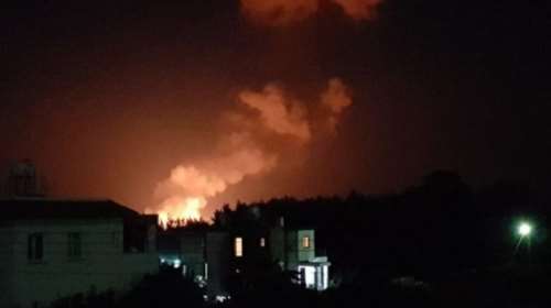 Έκρηξη σε αποθήκη πυρομαχικών στα κατεχόμενα