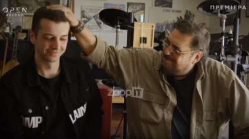 Ο βαφτισιμιός του Λαυρέντη Μαχαιρίτσα στο X Factor μαζί με τον νονό του