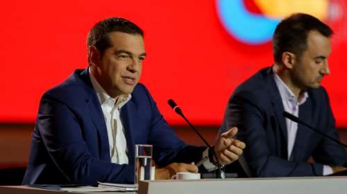 «Το γάντι» στην κυβέρνηση για τη Novartis - Τι είπε για πρόωρες εκλογές