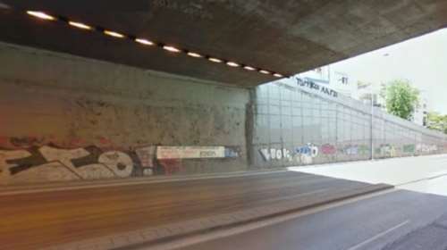 Θεσσαλονίκη:Βουτιά θανάτου από αερογέφυρα-Τραυματίστηκε οδηγός