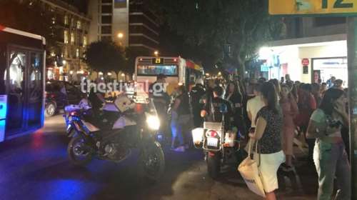 Άγριο ξύλο μεταξύ αλλοδαπών σε λεωφορείο του ΟΑΣΘ (φωτό)