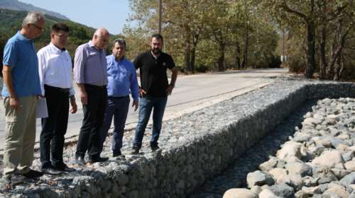 Σαμοθράκη: Προχωρούν τα έργα αποκατάστασης του οδικού δικτύου