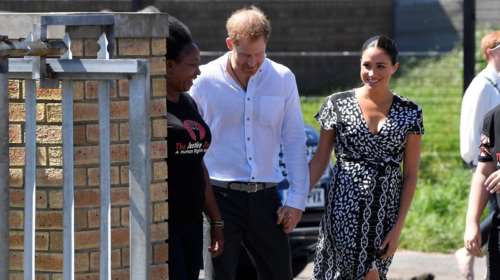 Χέρι - χέρι ο Χάρι και η Μέγκαν στην Αφρική μαζί με τον Άρτσι [Eικόνες]