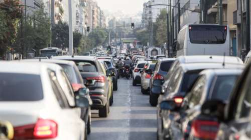Για γερά νεύρα η κίνηση στους δρόμους λόγω απεργίας