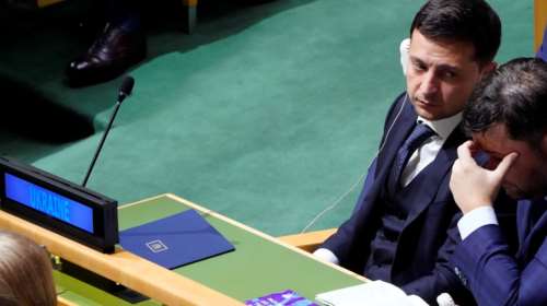 Ουκρανός πρόεδρος: Μόνο από τον γιο μου δέχομαι... πιέσεις