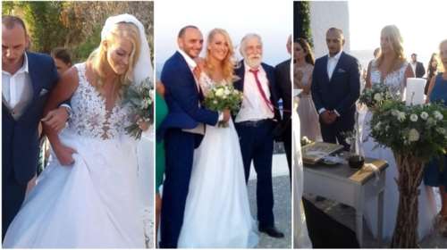 Ο ρομαντικός γάμος της όμορφης Έλλης, της κόρης του «κακού» Ανέστη Βλάχου