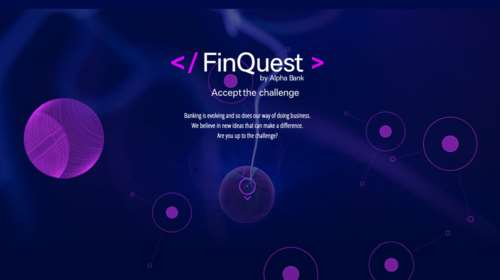 Ο 1ος Διαγωνισμός FinQuest by Alpha Bank αναζητά καινοτόμες ιδέες