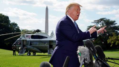 Σφοδρή επίθεση Τραμπ: "Τον έβγαλε από τη σωρό των σκουπιδιών"