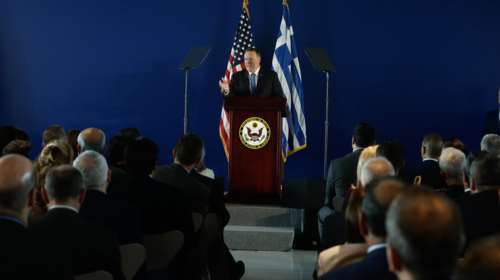 Πομπέο: Η στάση των ΗΠΑ σε περίπτωση απόβασης σε ελληνικό νησί