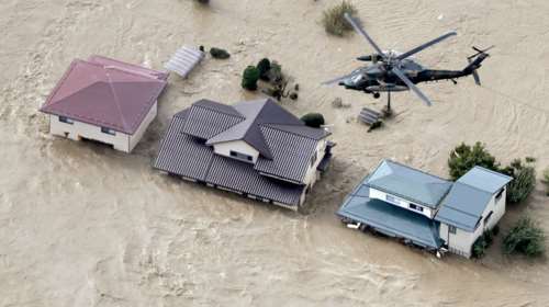 Ιαπωνία: Τουλάχιστον 18 νεκροί  από τον τυφώνα Χαγκίμπις