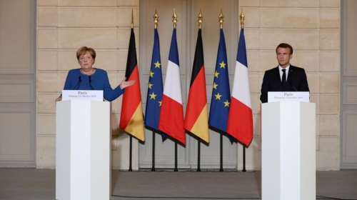 Μήνυμα Μέρκελ - Μακρόν στην Τουρκία: Τερματίστε την επίθεση