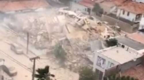 Βραζιλία: Επταώροφο κτίριο κατέρρευσε, τουλάχιστον ένας νεκρός