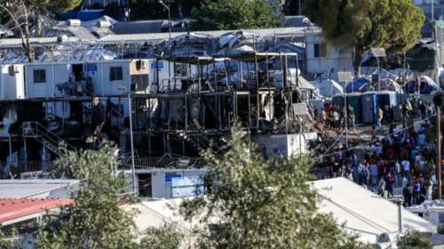 Μυτιλήνη: Δώδεκα συλλήψεις για τα επεισόδια στο ΚΥΤ