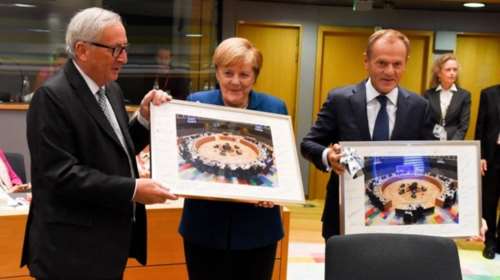 Με συγκίνηση το αντίο του Γιούνκερ στην ΕΕ