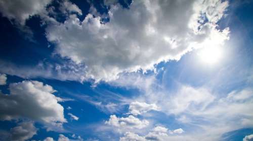 Νεφώσεις, τοπικές βροχές και θερμοκρασία ως 29 βαθμούς