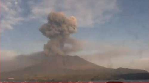 Ιαπωνία: Ηφαίστειο εξερράγη στη νήσο Σατσουμάγιο - Βίντεο