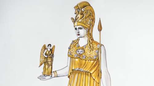 Το χαμένο άγαλμα της Αθηνάς Παρθένου στο Μουσείο Ακρόπολης