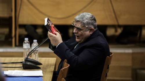 Απολογία του Μιχαλολιάκου: Αμετανόητος ο αρχηγός της Χρ. Αυγής