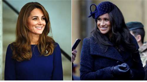 Δούκισσες στα μπλε: Κόντρα σε royal blue για Μέγκαν και Κέιτ...