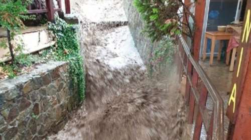 Προβλήματα από την κακοκαιρία στη Δυτική Κρήτη