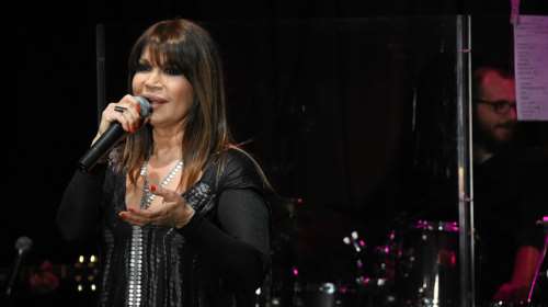 Χριστίνα Μαραγκόζη: Η κούκλα κόρη της μοντέλο στην πασαρέλα της AXDW