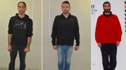 Στη δημοσιότητα στοιχεία και εικόνες των τριών κατηγορούμενων