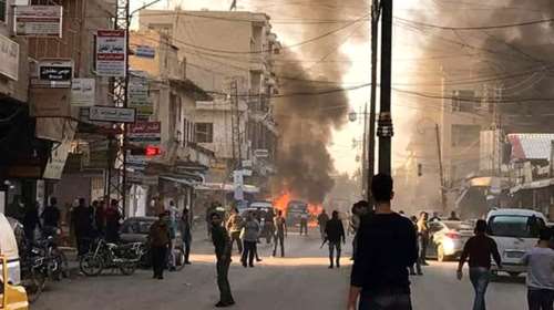 Τουρκικές δυνάμεις πυροβόλησαν διαδηλωτές στο Κομπάνι - Δύο νεκροί