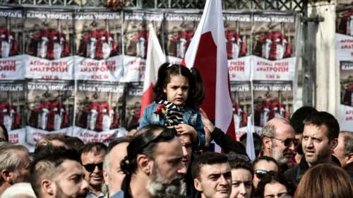 Καρέ- καρέ ο εορτασμός του Πολυτεχνείου- Φόρος τιμής στους εξεγερμένους