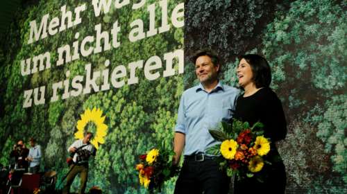 Γερμανία: Με ποσοστά-ρεκόρ επανεξελέγη η ηγεσία των Πρασίνων