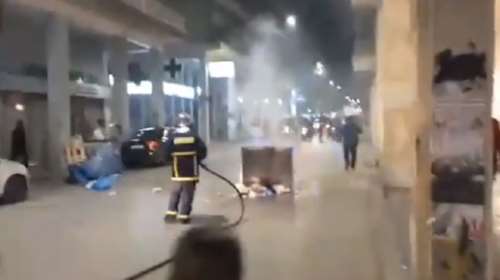 Επεισόδια στο κέντρο της Πάτρας