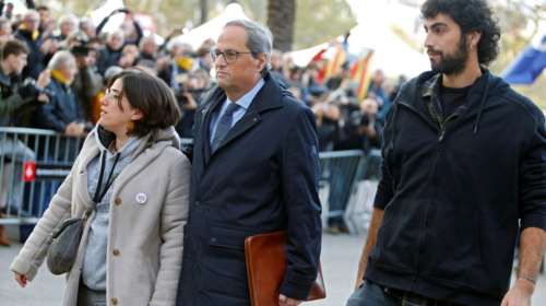 Σε δίκη για ανυπακοή ο πρόεδρος της Καταλονίας Κιμ Τόρα