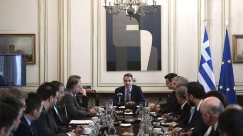 Ο νέος πίνακας που διάλεξε ο Μητσοτάκης για την αίθουσα του υπουργικού