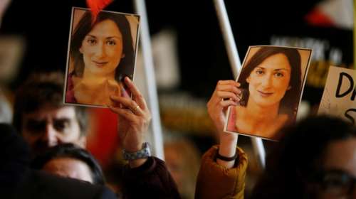 Συνελήφθη ύποπτος για τη δολοφονία της Ντάφνι Καρουάνα Γκαλιζία