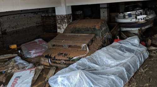 Εικόνες καταστροφής σε Χαλκιδική και Ηλεία από τις πλημμύρες