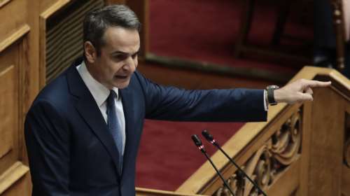 Μητσοτάκης στη Βουλή: «Θέλω την Ελλάδα εργοτάξιο για το αύριο»