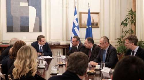 Δωρεά 10 ταχύπλοων στο Λιμενικό από την ΕΕΕ-Συνάντηση με Κυρ. Μητσοτάκη