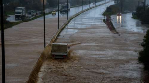 O «Γηρυόνης» απειλεί την Ελλάδα με ισχυρές βροχές και θυελλώδεις ανέμους
