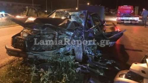 Λαμία: Τραγικό τροχαίο για οικογένεια  - Επέστρεφαν από γάμο