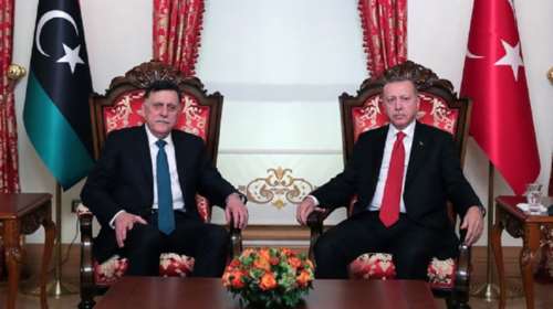 Πανηγυρίζουν στην Τουρκία για το deal Ερντογάν με Λιβύη