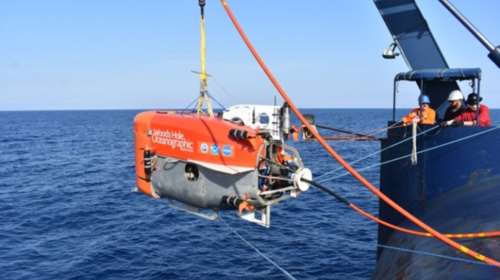 NASA σε Σαντορίνη: Υδροθερμικές «καμινάδες» στον βυθό του ηφαιστείου