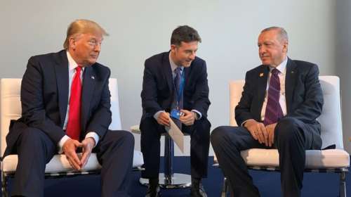 Ξαφνική συνάντηση Τραμπ - Ερντογάν στο περιθώριο της Συνόδου του ΝΑΤΟ