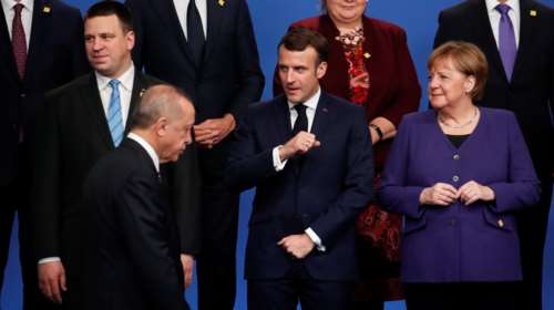 Μακρόν σε Ερντογάν: Σεβάσου τα ελληνικά κυριαρχικά διιαιώματα