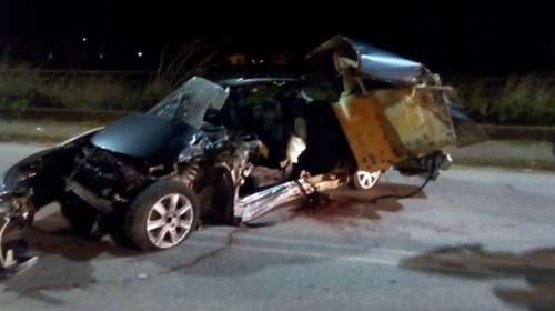 Εικόνες-σοκ από τροχαίο στην Ξάνθη: Σκοτώθηκαν 2 νεαρά αδέρφια