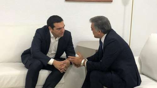Συνάντηση Τσίπρα με τον τέως τούρκο πρόεδρο Αμπντουλάχ Γκιουλ