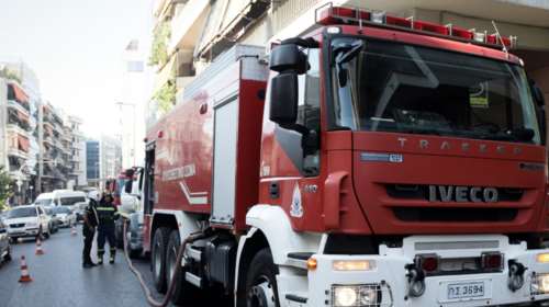 Φωτιά σε διαμέρισμα στο Μοσχάτο