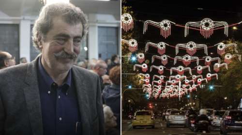 Ο Πολάκης &quot;τρολάρει&quot; Μπακογιάννη για τον στολισμό της Αθήνας