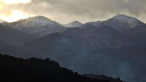 Χανιά: Τα Λευκά Ορη... άσπρισαν -Τα πρώτα χιόνια [εικόνες]
