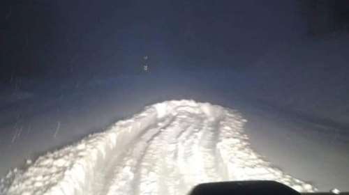 Στα λευκά η Βασιλίτσα: Πάνω από μισό μέτρο το χιόνι [εικόνες]