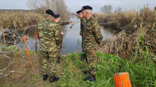 Κοινές δράσεις Στρατού - ΕΛΑΣ για το μεταναστευτικό [φωτό]
